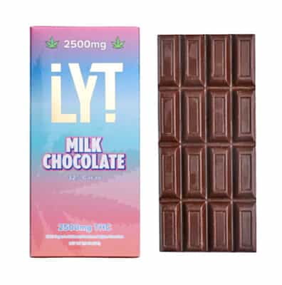 LYT Milk Chocolate Bar - 2500MG