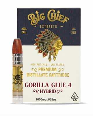 Gorilla Glue #4 Indica Vape Cart