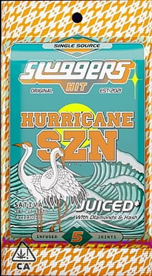 Sluggers Hurricane SZN Infused Prerolls - Sativa (5PK) 3.5g